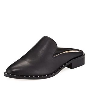 Sam Edelman Lewellyn Mule (Black Leather)